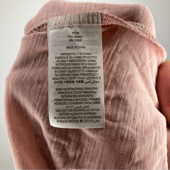 NWT BODEN Broderie Ruffle Jersey Top Milkshake Pink 12 - Picture 6 of 6